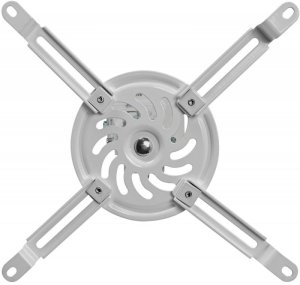 Uchwyt do projektorów Techly regulowany 38-58 cm, sufitowe, srebrny (309654) 2