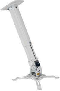 Uchwyt do projektorów Techly regulowany 38-58 cm, sufitowe, srebrny (309654) 3