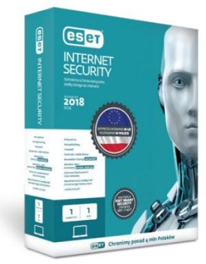 ESET Internet Security 1 urządzenie 36 miesięcy  (EIS-K-3Y-1D) 1