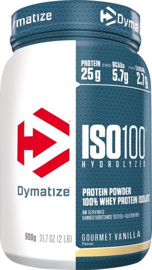 Dymatize Iso 100 wanilia 900g 1