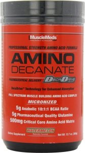 MUSCLE MEDS RX Muscle Meds Amino Decanate - 360 g CITRUS LIME - 48183 1