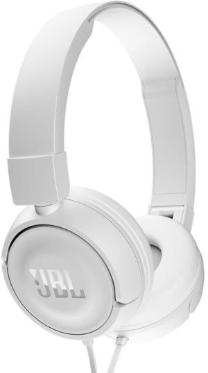 Słuchawki JBL T450 białe 1