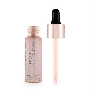 Makeup Revolution Liquid Highlighter Rozświetlacz w płynie Starlight 18ml 1