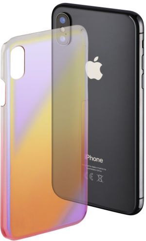 Hama Mirror do Apple iPhone X żółto-różowe (001813960000) 1
