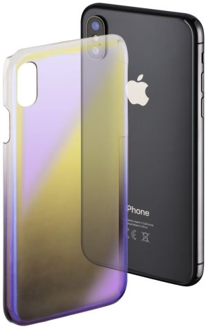Hama Mirror do Apple iPhone X żółto-fioletowe (001813970000) 1
