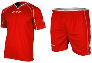 Givova Komplet piłkarski Capo czerwony r. XL (KITC07-0012) 1
