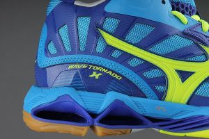 Mizuno Buty siatkarskie męskie Wave Tornado X MID niebieskie r. 40.5 (V1GA161724) 5