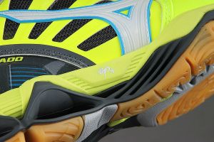 Mizuno Buty siatkarskie męskie Wave Tornado X żółte r. 44 (V1GA161242) 8