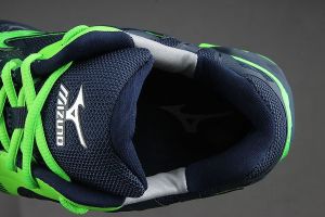 Mizuno Buty siatkarskie męskie Wave Tornado X granatowo-zielone r. 46 (V1GA161236) 2