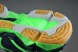 Mizuno Buty siatkarskie męskie Wave Tornado X granatowo-zielone r. 46 (V1GA161236) 4