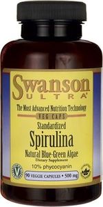 Swanson Spirulina Gold 10% 500mg 90 kapsułek 1