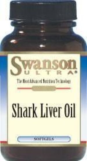 Swanson Olej z wątroby rekina 550mg 60 kapsułek 1