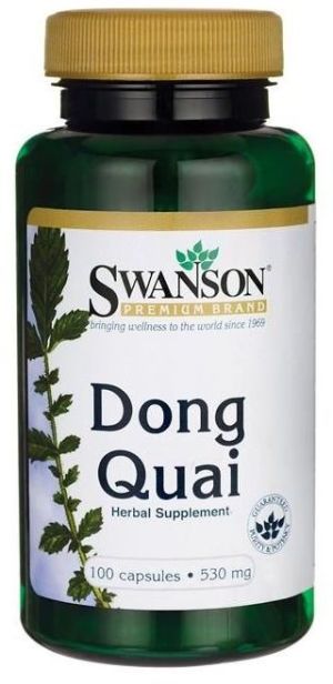 Swanson Dong Quai 530 mg 100 kapsułek 1