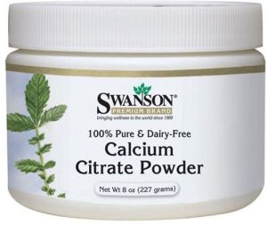 Swanson Cytrynian wapnia - 100% czystości 227g 1