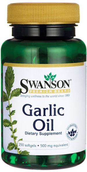 Swanson Garlic Oil 500 kapsułek 1