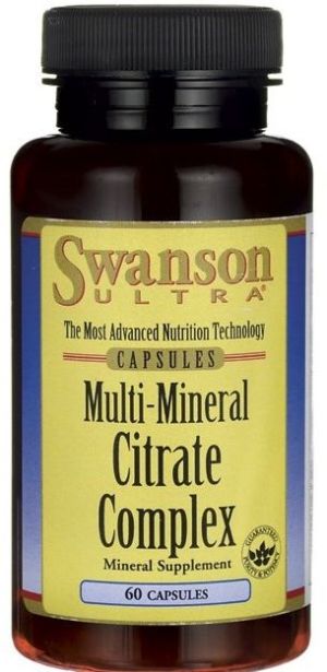 Swanson Multi Mineral Citrate Complex 60 kapsułek 1
