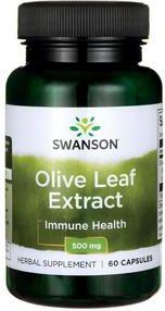 Swanson Olive Leaf Extract 500mg 60 kapsułek 1
