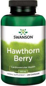 Swanson Głóg Owoce (hawthorn berries) 250 kapsułek 1