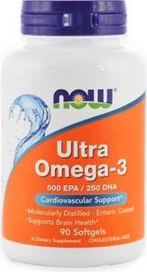 NOW Foods Ultra Omega 3 90 kapsułek 1