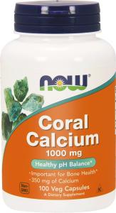 NOW Foods Coral Calcium 1000mg 250 vege kapsułek 1