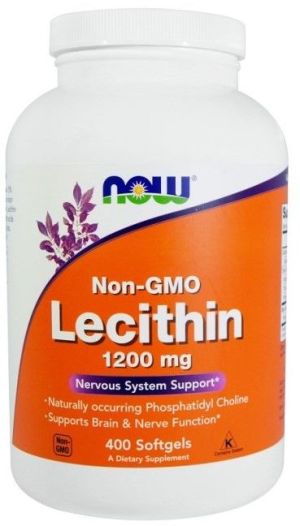 NOW Foods Lecithin 1200mg 100 softgels 1