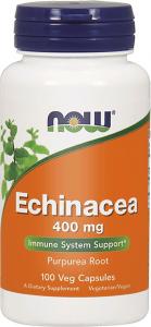 NOW Foods Echinacea 400mg 250 vege kapsułek 1