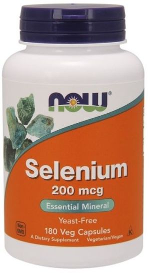 NOW Foods Selenium 200mcg 180 VCaps 1