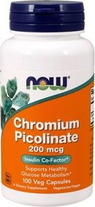 NOW Foods Chromium Picolinate 100 kapsułek 1