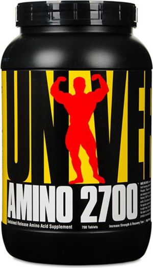 Universal Nutrition Universal Amino 2700 bez smaku 700tab 1