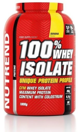 Nutrend 100% Whey Isolate Protein Banana 1800g 1