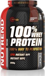 Nutrend Whey Protein 100% Chocolate Cacao 2250g 1