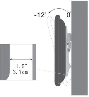 Sencor Regulowany uchwyt SLIM do TV 40''-70'' z zamkiem STELL (SHO 2041) 4