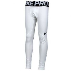 Nike Spodnie Nike B NP WM TGHT JR biały r. L (147-158cm) (856124 100) 1