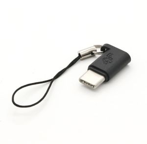 Adapter USB TB Print USB-C - microUSB Czarny  (AKTBXKU2PBC000B) 1