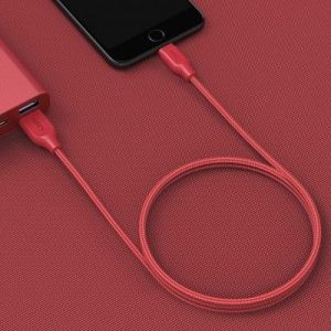 Kabel USB Aukey USB-A - Lightning 1.2 m Czerwony (CB-AL1 Red) 6