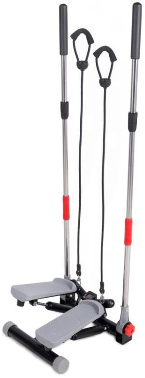Stepper Spokey Steper z ramionami Walking II szaro-czarny 2