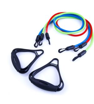 Spokey Tubing Backer II różne poziomy oporu w zestawie wielokolorowy 3 szt. 5