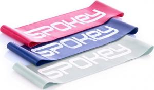 Spokey Mini Band Set różne poziomy oporu w zestawie wielokolorowy 3 szt. 2