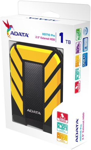 Dysk zewnętrzny HDD ADATA HD710 Pro 1TB Czarno-żółty (AHD710P-1TU31-CYL) 5
