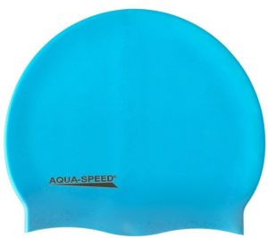 Aqua-Speed Czepek pływacki silikon Mega niebieski senior (100-30) 1