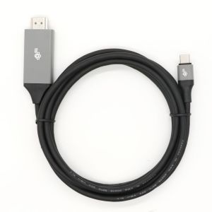 Kabel USB TB Print USB-C - HDMI 2 m Srebrny (AKTBXVH1P20C20B) 2