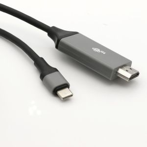 Kabel USB TB Print USB-C - HDMI 2 m Srebrny (AKTBXVH1P20C20B) 4