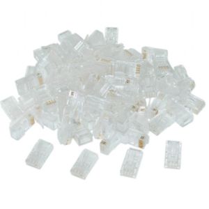 Gembird Wtyk sieciowy 8P8C dla kabli sieciowych (drut), 50 sztuk (LC-8P8C-002/50) 2