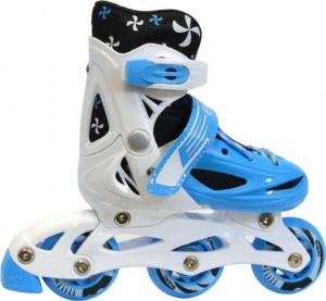 Rolki Enero 4w1 z wymienną płozą regulowane niebieskie r. 26-29 3