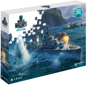 Puzzle 1000 szt. World of Warships - Azjatyckie niszczyciele 1