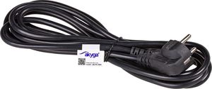 Kabel zasilający Akyga 3m czarny (AK-PC-06A) 2
