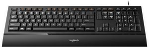 Klawiatura Logitech Illuminated KB K740 Przewodowa Czarna UK (920-005694) 2