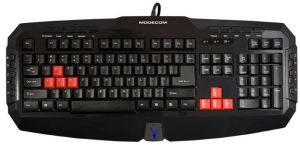 Klawiatura Modecom Volcano MC-8000 Przewodowa Czarno-czerwona US (K-MC-8000-100-U-CZ) 1