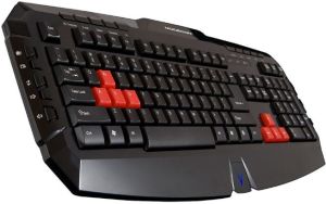 Klawiatura Modecom Volcano MC-8000 Przewodowa Czarno-czerwona US (K-MC-8000-100-U-CZ) 2