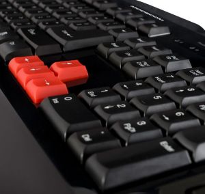Klawiatura Modecom Volcano MC-8000 Przewodowa Czarno-czerwona US (K-MC-8000-100-U-CZ) 4